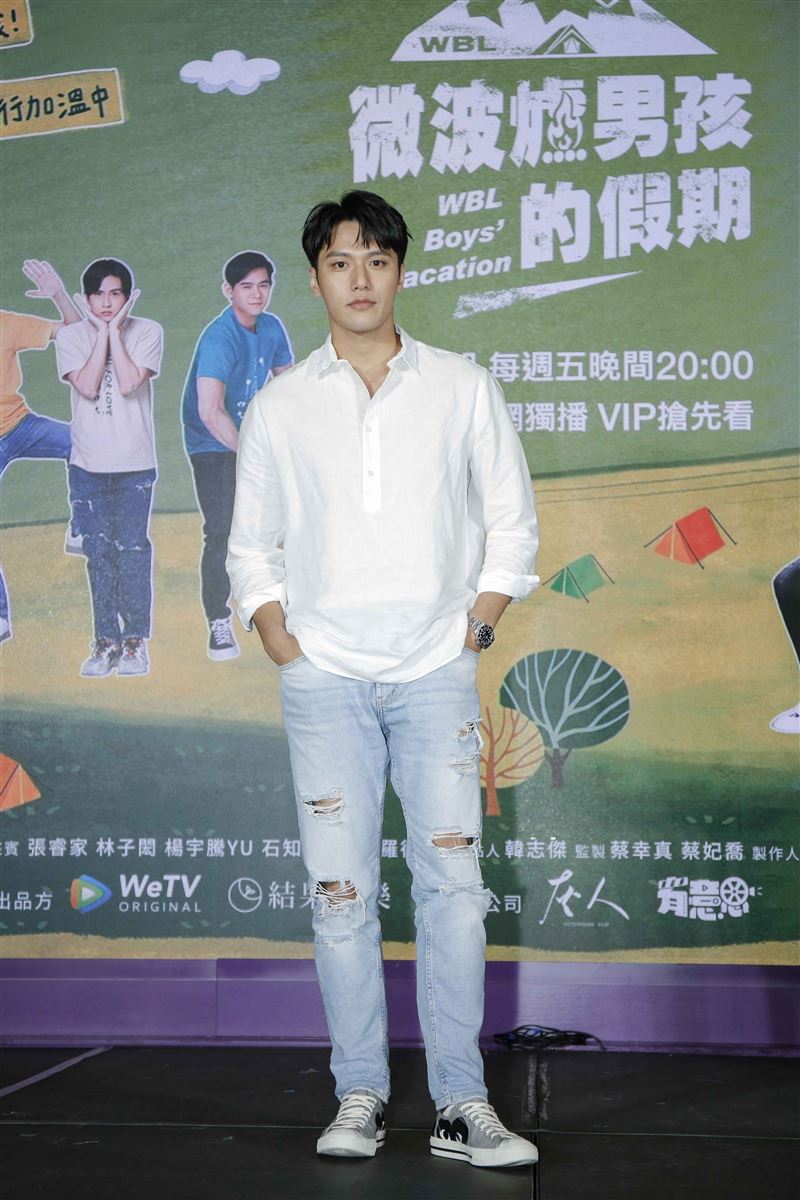 張睿家也將於「華燈初上」第三季中飾演渣男之一。（WeTV、結果娛樂提供）