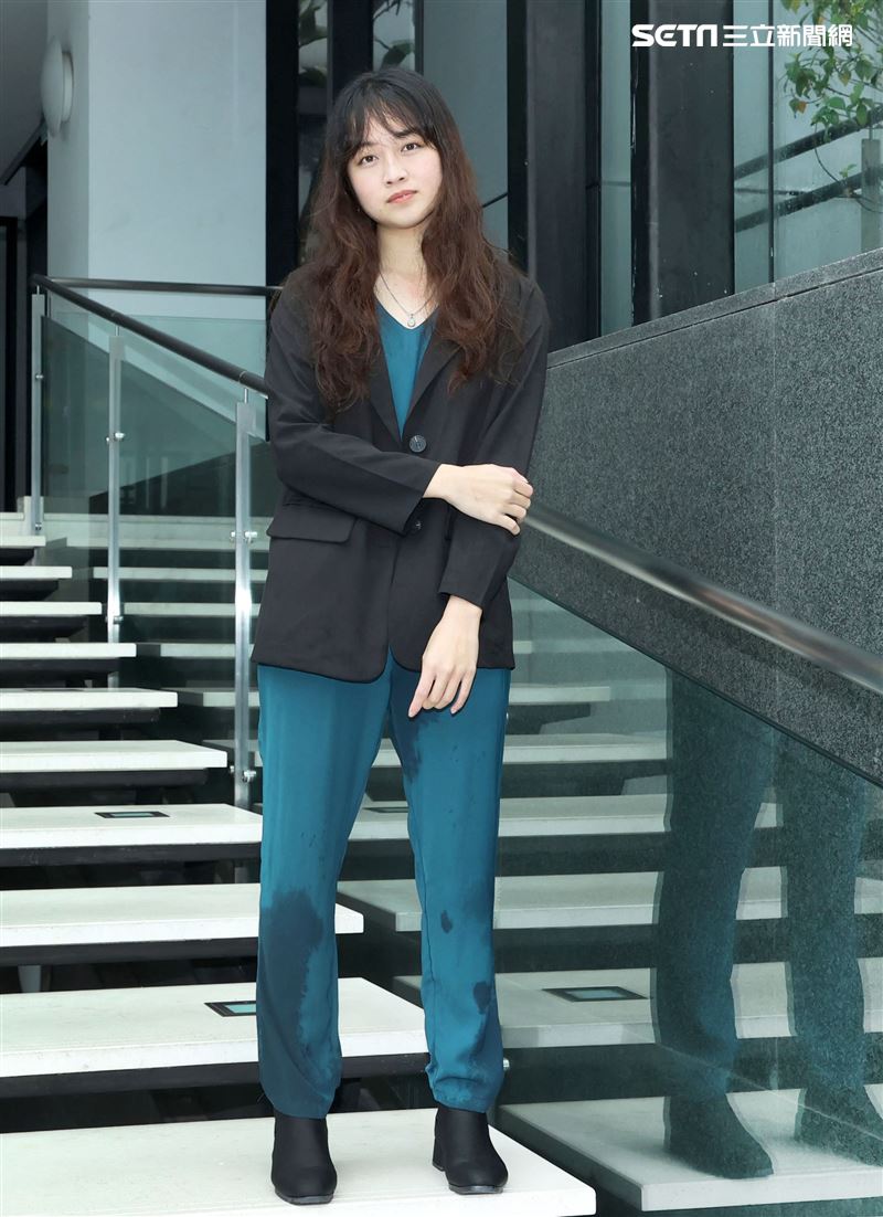 未來若有機會,紀亮竹仍希望能回到演藝圈。(圖/記者邱榮吉攝影)