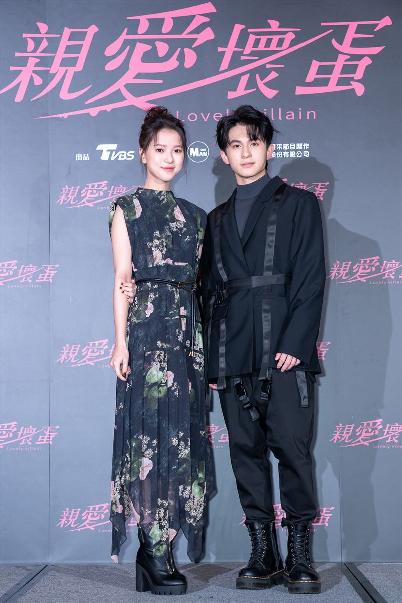 項婕如和林暉閔合作。(圖/TVBS提供)
