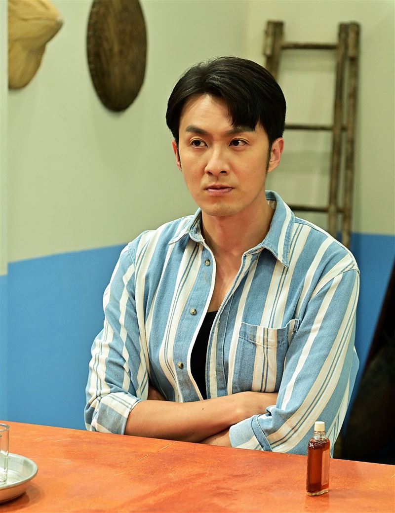 張雁名演出一名退伍軍人，跟柯叔元角色是同袍兄弟。（圖／台視提供）