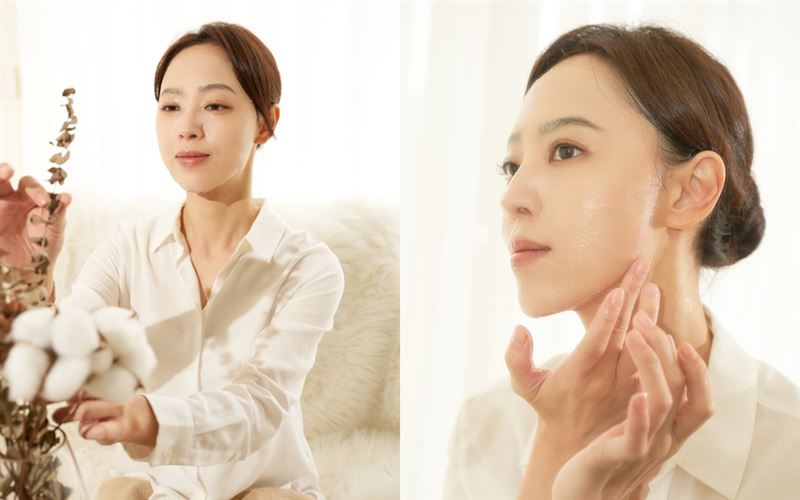 演出三立八點檔的女星們，擁有透亮肌膚，大方公開保養救急法寶就是「專科水磁鐵面膜」。（圖／翻攝自陳小菁FB、勇兔FB）