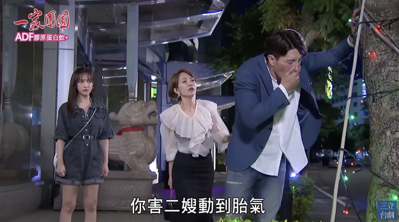 龍語申責怪何依霈害李燕動到胎氣。（圖／翻攝自三立台劇YouTube）