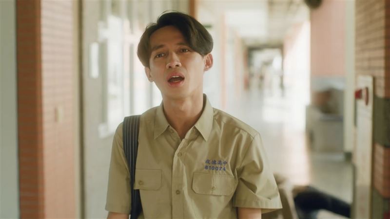 洪毓璟在《放電男孩》中飾演妥瑞症少年。（圖／彌聲 Mixing studio提供）