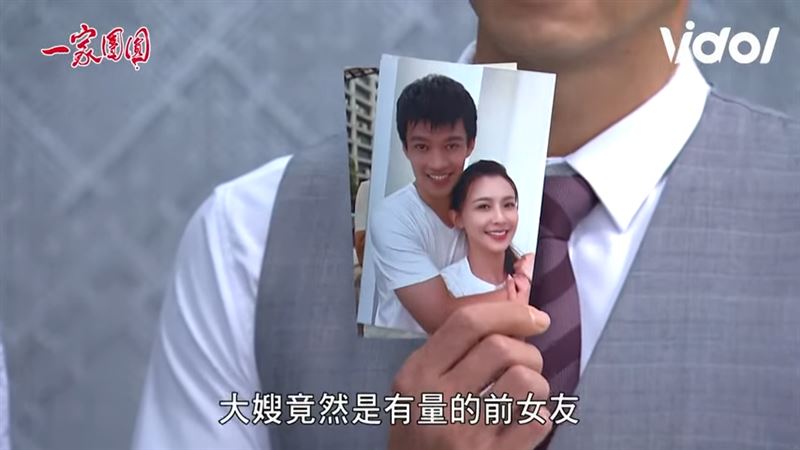 吳婉君劇中和小叔的親密照流出