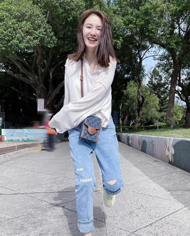 陳子玄早上分享甜美穿搭照。（圖／翻攝自陳子玄IG）