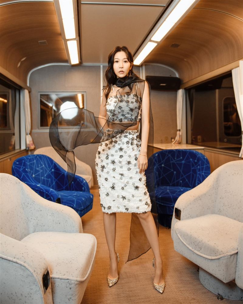曾莞婷是最美「車掌小姐」。（圖／翻攝自臉書）