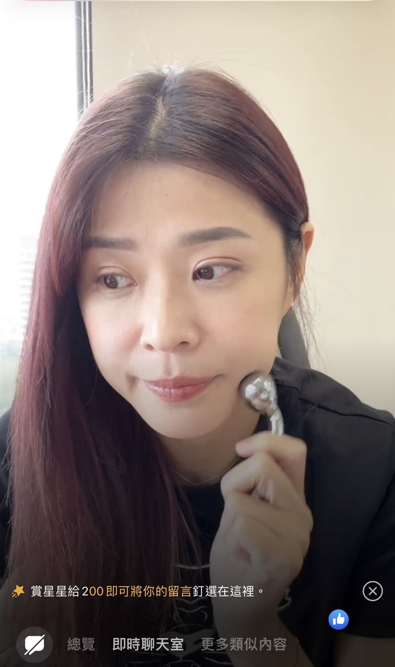 李燕表示暫時不會回去拍戲。（圖／翻攝自臉書）