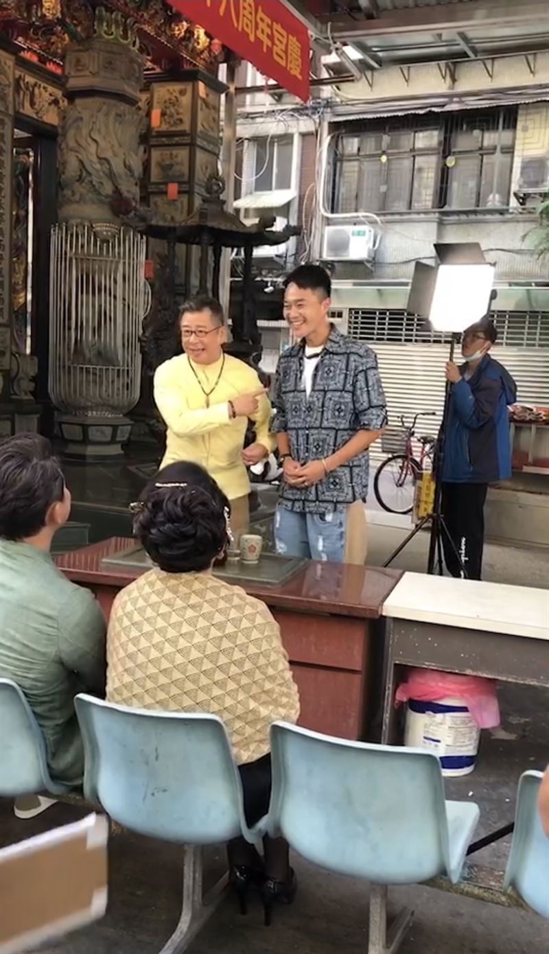 本次拍攝地點在永和的南天南天宮。（圖/柯大堡提供）