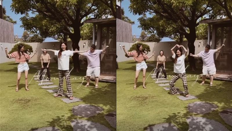 曾莞婷報復遊台南，入住漁光島民宿，興奮錄製限時動態。（圖／翻攝自曾莞婷臉書）