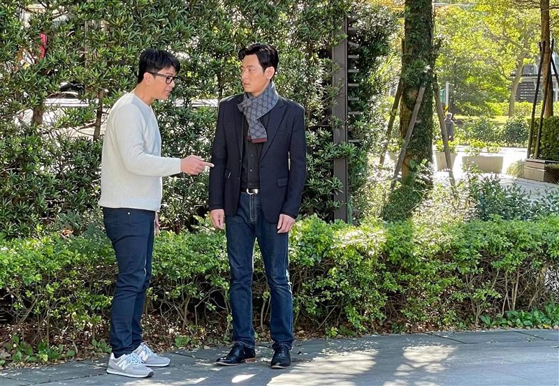 潘逸安(左)和陳冠霖在劇中有不少對手戲。(圖/艾迪昇傳播提供)