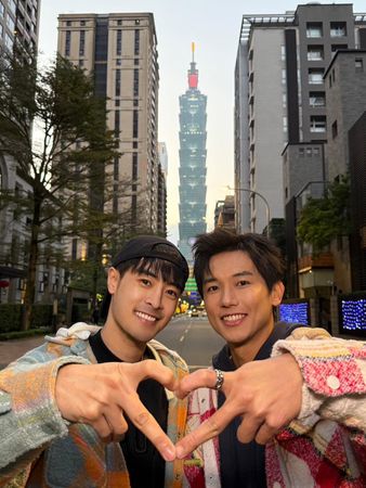 ▲朱宇謀、文威登演出BL劇《印象 青春》組成CP。（圖／經紀人提供）