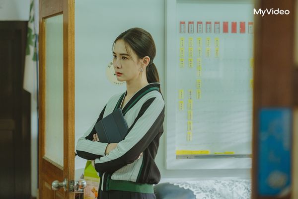 ▲安心亞在《女孩上場2》飾演鐵血教練。(圖/MyVideo提供)