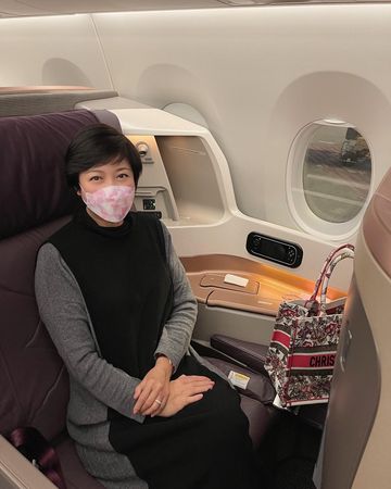 ▲崔佩儀今早發文報平安，透露已經回到台灣。（圖／翻攝自Facebook／崔佩儀）