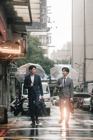 ▲《正負之間》由新生代演員林上豪、石承鎬、鄭齊磊、李見騰主演 。（圖／翻攝正負之間臉書）