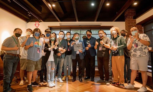 ▲▼涉嫌性騷導演曾出席民進黨台北市長候選人陳時中的影視產業座談會。(圖/翻攝自Facebook/黃揚明)