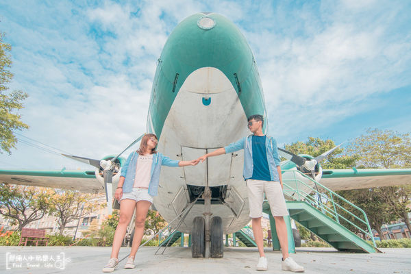 ▲▼溪湖軍機公園。（圖／那倆人玩樂人生提供）