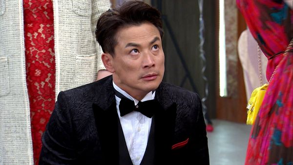 ▲勇兔在《一家團圓》狠打渣夫江宏恩、小三夏語心。（圖／三立提供）