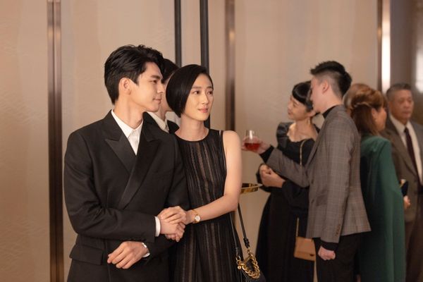 ▲桂綸鎂《台北女子圖鑑》「追夢系男友」林柏宏、「獨身系男友」張孝全。（圖／Disney+提供）