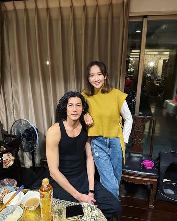 ▲《康熙》郭鑫悄回台「近照曝光」。（圖／翻攝自Facebook／劉景莊 茱莉Julie`s 分享天地）