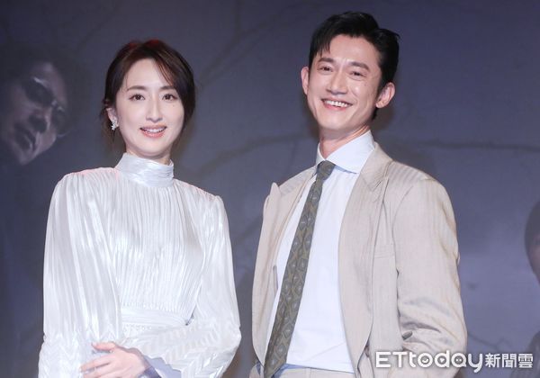 ▲▼Netflix《模仿犯》上線記者會，吳慷仁、柯佳嬿、庹宗華、江宜蓉、夏騰宏。（圖／記者屠惠剛攝）