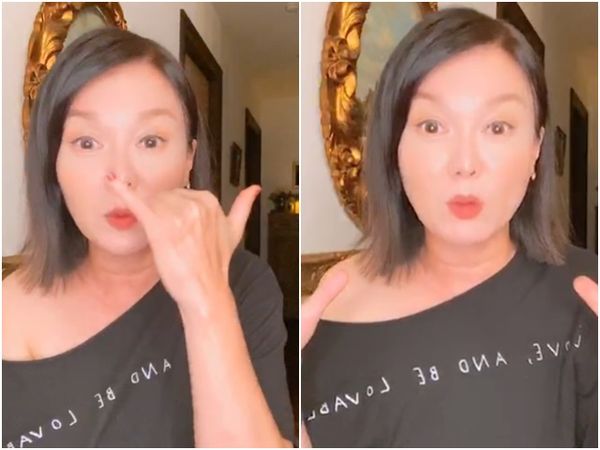 ▲苗可麗10分鐘狂背6頁劇本,一上場就嗆爆勇兔。(圖/翻攝自Facebook/苗可麗)