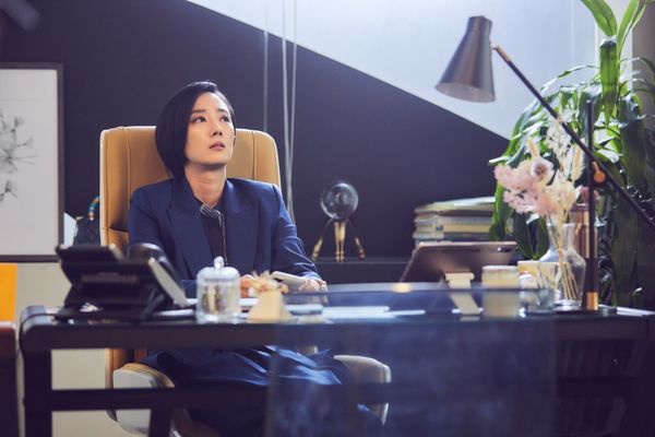 ▲桂綸鎂《台北女子圖鑑》「追夢系男友」林柏宏、「獨身系男友」張孝全。（圖／Disney+提供）
