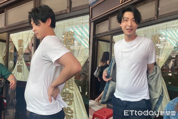▲TVBS原創劇集《舊金山美容院》舉辦媒體探班聯訪,主演群劉品言、連晨翔、章廣辰、檢場、陳孝萱 。(圖/記者林奕如攝)