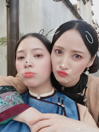 ▲歐陽娣娣參與陸劇《當家主母》拍攝。(圖/翻攝自歐陽娣娣微博) ▲歐陽娣娣參與陸劇《當家主母》拍攝。(圖/翻攝自歐陽娣娣微博)
