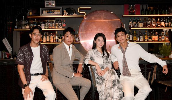 ▲三立八點台劇《願望》演員華千涵、鄒承恩、楚翔及李家慶出席媒體茶敘。(圖/三立提供)