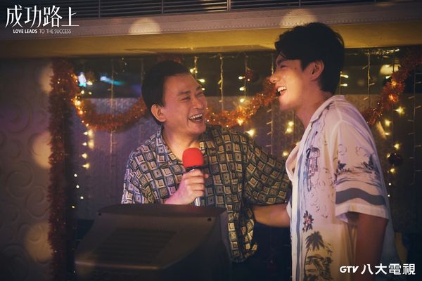 ▲《成功路上》由王識賢（左起）、李程彬、張詩盈、吳翰林主演。（圖／八大電視提供）