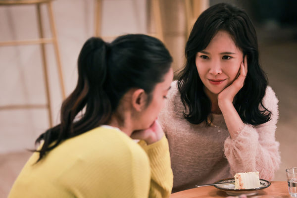 ▲《慶祝》以三位女主角天心、陳庭妮、李沐為故事主籌。(圖/寬想國際娛樂)