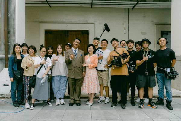 ▲阿翰和曾寶儀合作的金鐘開場影片大獲好評。（圖／翻攝自FACEBOOK／阿翰po影片）