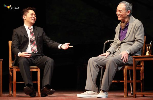 ▲《最後14堂星期二的課》由卜學亮與金士傑主演。(圖/果陀劇場提供)