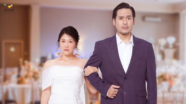 ▲《親愛的彼得先生》由張稜與高華麗主演。(圖/果陀劇場提供)