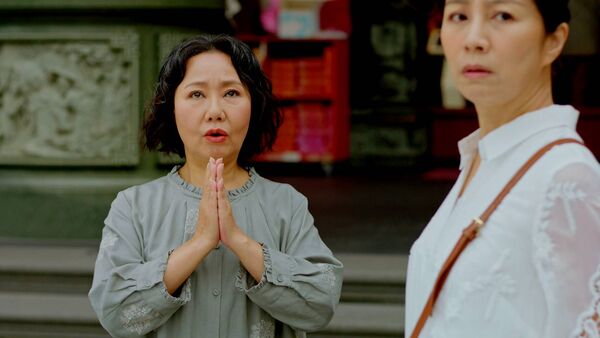 ▲白冰冰自製自演《天知道》,找來方文琳、呂雪鳳飾演姊妹淘。(圖/三立提供)