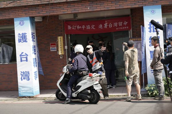 ▲《零日攻擊》謝章穎、任敏嫻、杜汶澤。（圖／牽猴子提供）