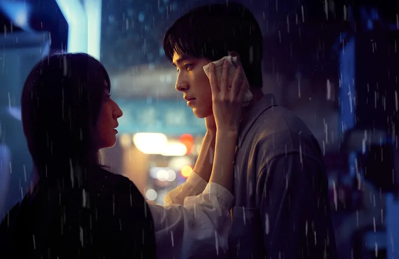 談「重新開始」柯佳嬿（左）、曾敬驊皆坦言：「不希望遇見彼此」。圖／Netflix提供