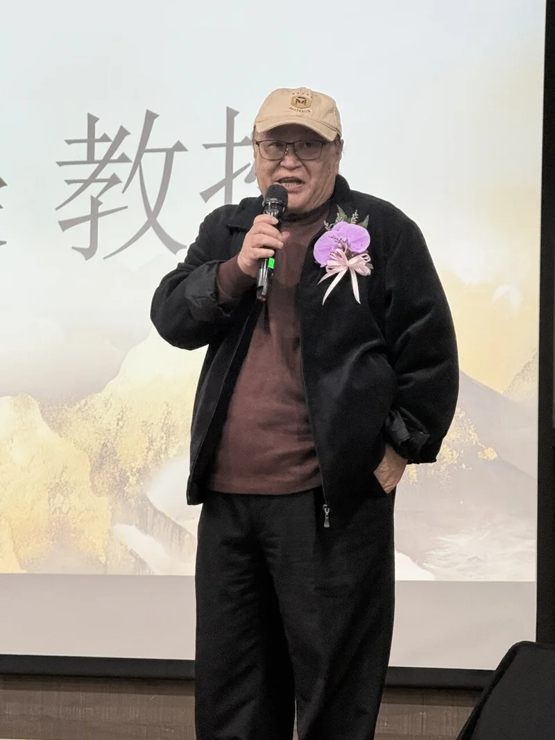「臥虎藏龍」編劇蔡國榮為新書推薦專講。圖／台北市電影委員會提供