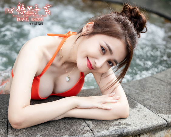 ▲陳子玄出寫真差點過不了自己這關。(圖/尖端出版)