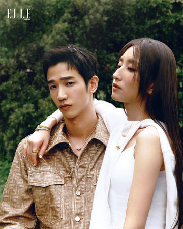 ▲劉以豪柯佳嬿 。(圖/《ELLE》國際中文版雜誌)