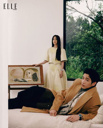 ▲劉以豪柯佳嬿 。(圖/《ELLE》國際中文版雜誌)