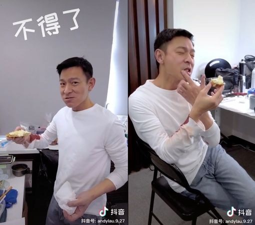 ▲劉德華親自下廚。(圖/翻攝自劉德華抖音)