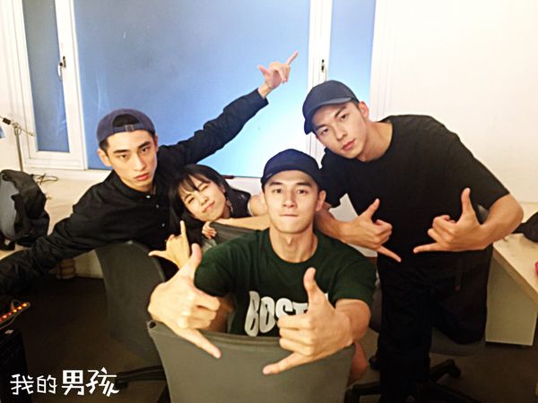 ▲《我的男孩》演員間感情相當好。(圖/翻攝自Facebook/《我的男孩》)