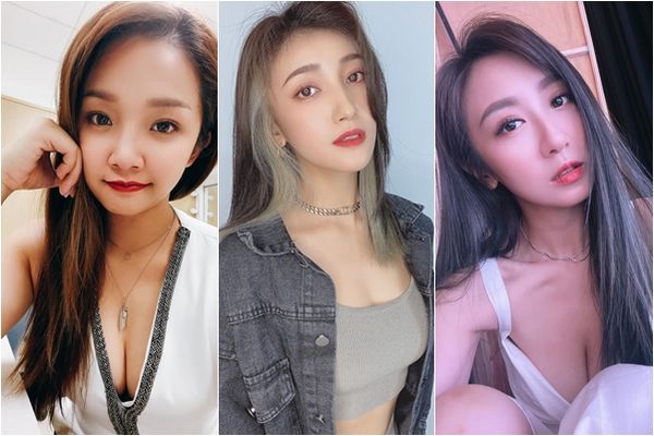 ▲夏宇禾同框賴慧如、蔡允潔，洩破尺度閨蜜照。（圖／翻攝自Facebook／賴慧如、夏宇禾、蔡允潔）