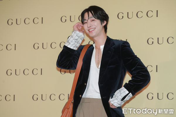 ▲▼安孝燮出席 GUCCI旗艦店開幕。（圖／記者周宸亘攝）