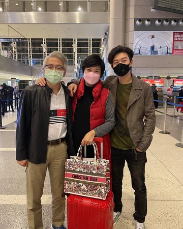 ▲崔佩儀今早發文報平安，透露已經回到台灣。（圖／翻攝自Facebook／崔佩儀）