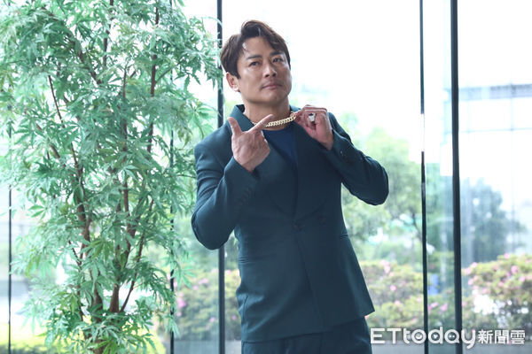 ▲江宏恩出席三立八點檔《願望》男神卡司發布會。(圖/記者林敬旻攝)