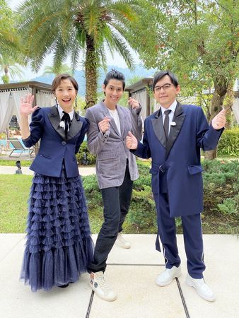 ▲▼黃子佼、Lulu邀請李玉璽擔任婚禮歌手。（圖／東森提供）