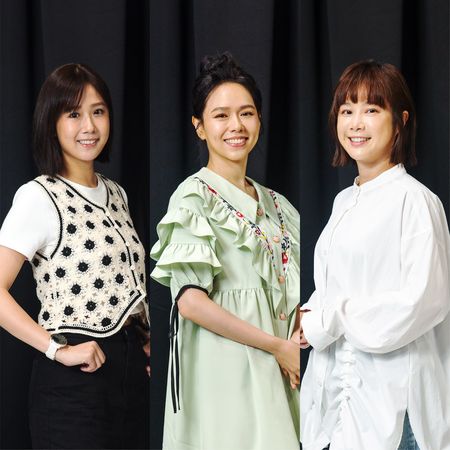 ▲▼方志友(左起)、夏于喬及李佳穎三位美少女在出道後,歷經不同的歷練,至今都成為受到肯定的優秀演員。(圖/鏡電視提供)