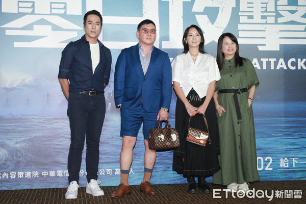 ▲▼《零日攻擊》首映-杜汶澤、莊凱勛、任敏嫻、鄭心媚。(圖/記者周宸亘攝)